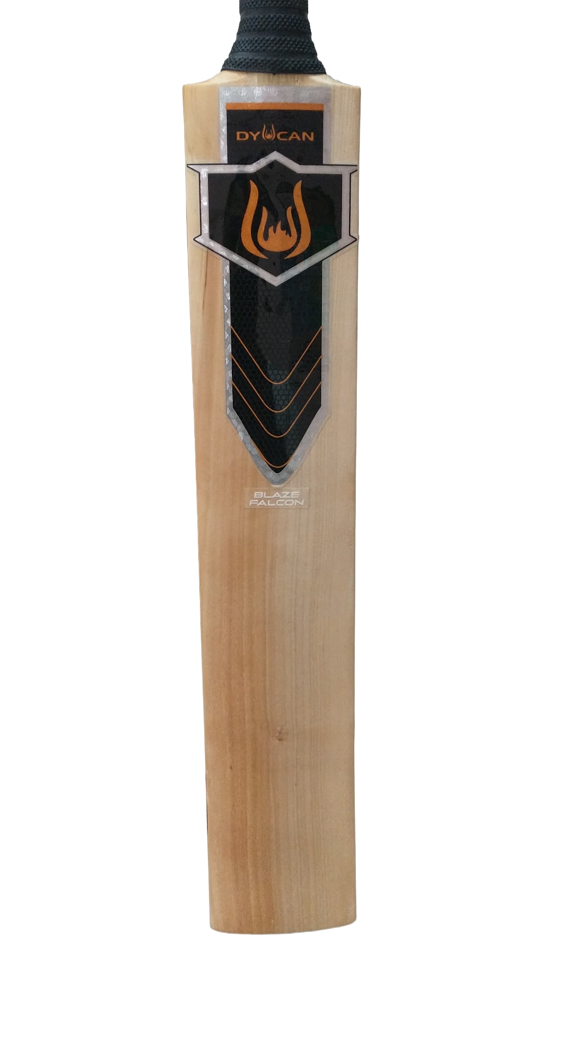 dyucan blaze falcon kashmir willow cricket bat grains and fa DYUCAN Blaze Falcon Kashmir Willow cricket bat grains and face detail